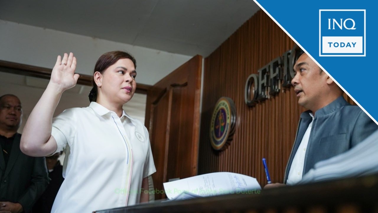 Sara Duterte files perjury complaint vs alleged bagman Ramil Madriaga | INQToday