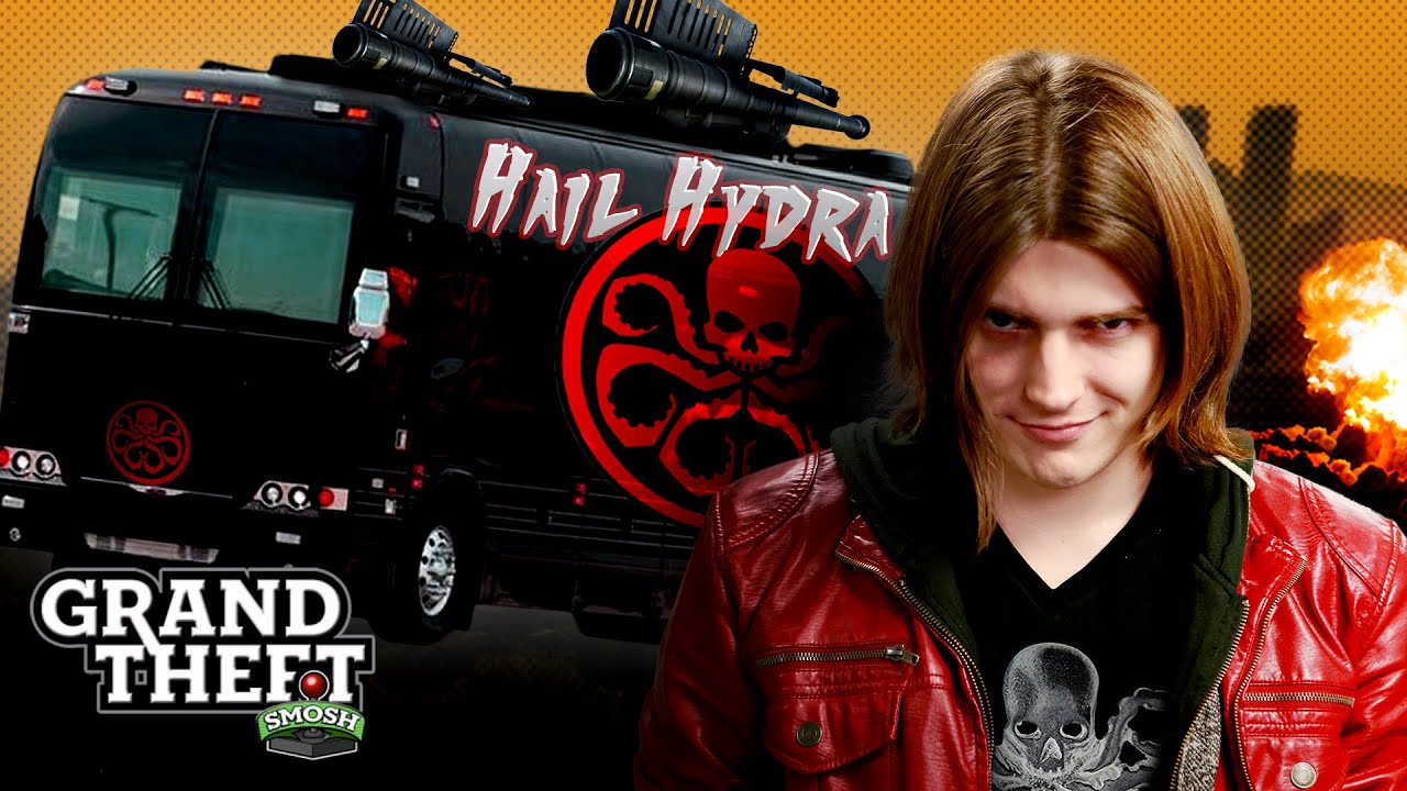 HYDRA DEATH BUS! (Grand Theft Smosh)