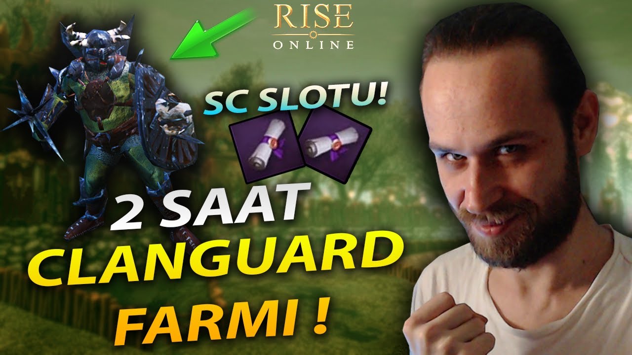 EFSANE YER BULDUM ! 2 SAAT CLANGUARD FARM - SC SLOTU ! - Rise Online - Bp Priest