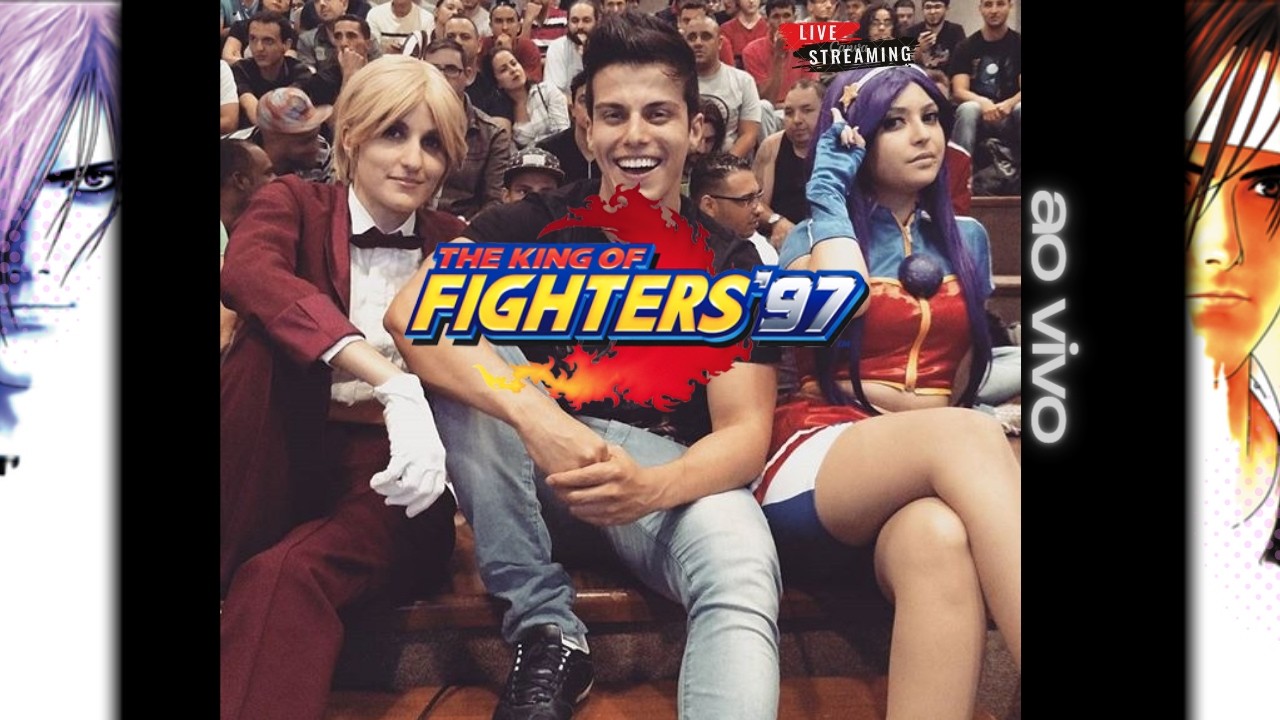#kof97 [LIVE CAM] MOBILE 何君 @kof97 John Yagami #retrogames #fightcade