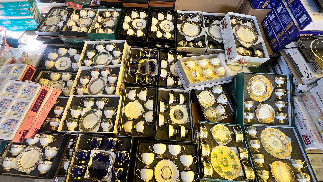 New update Aijaz crockery sale location #Chadoora 