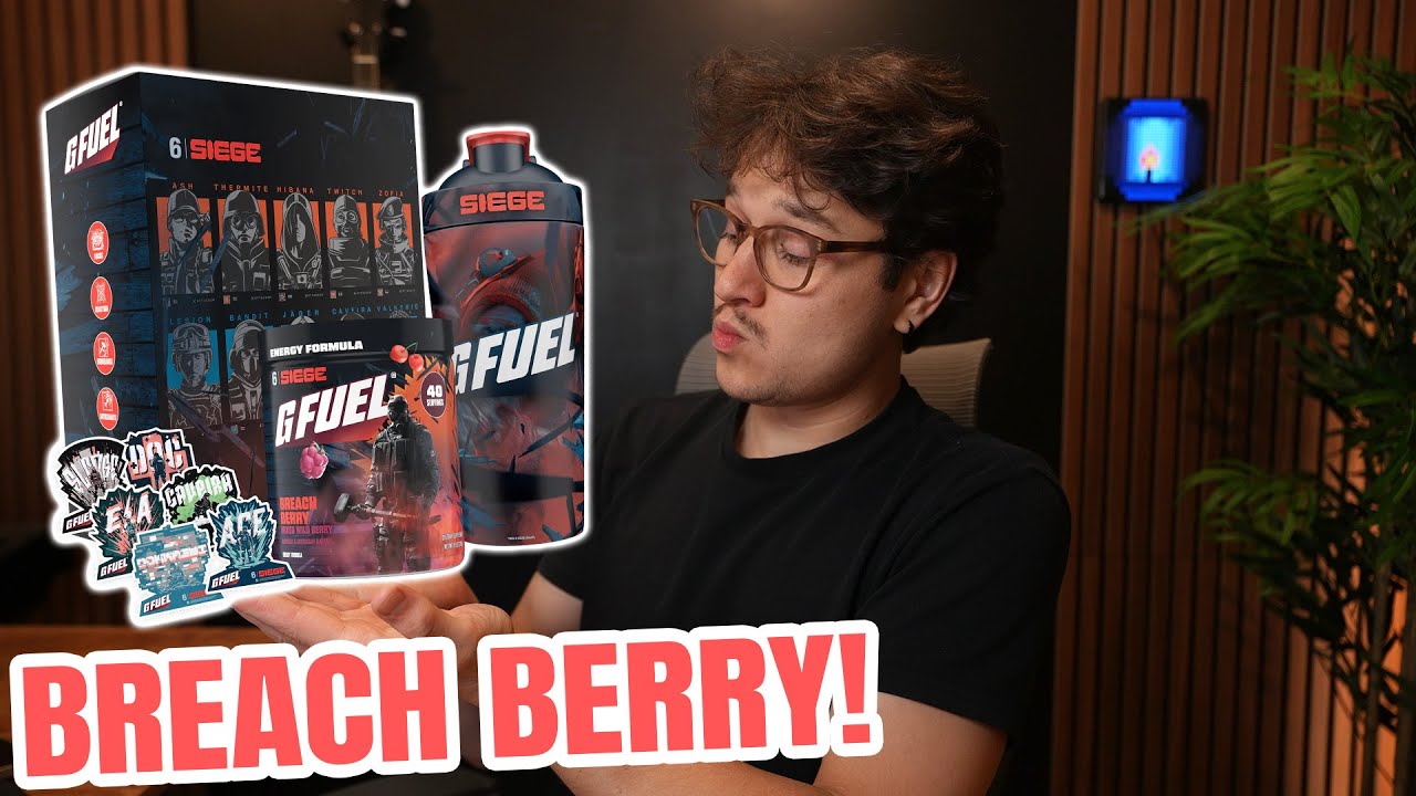 New Rainbow SIX Siege GFUEL FLAVOR! - Breach Berry!