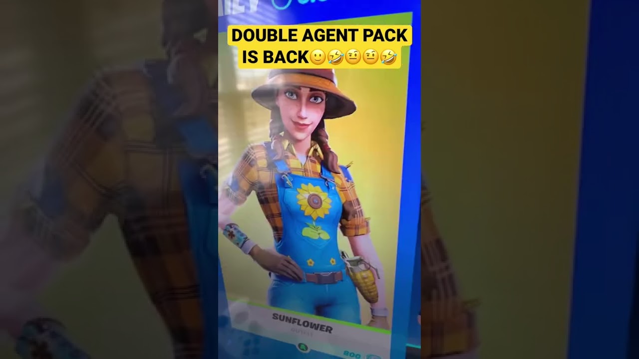 Fortnite Shop January 15th 2022 DOUBLE AGENT PACK IS BACK #fortnite #shorts