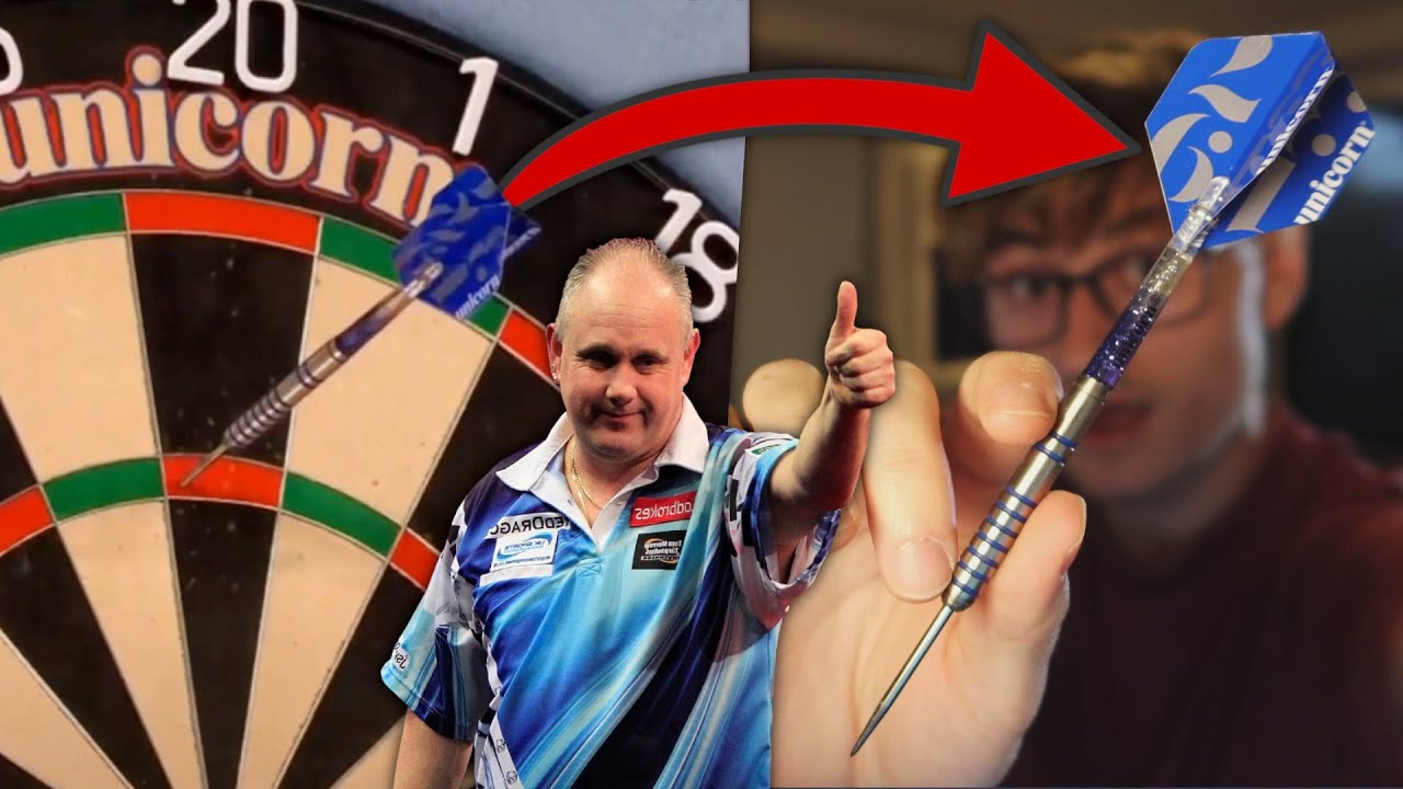 Ich habe die ORGINALEN  Ian White Darts