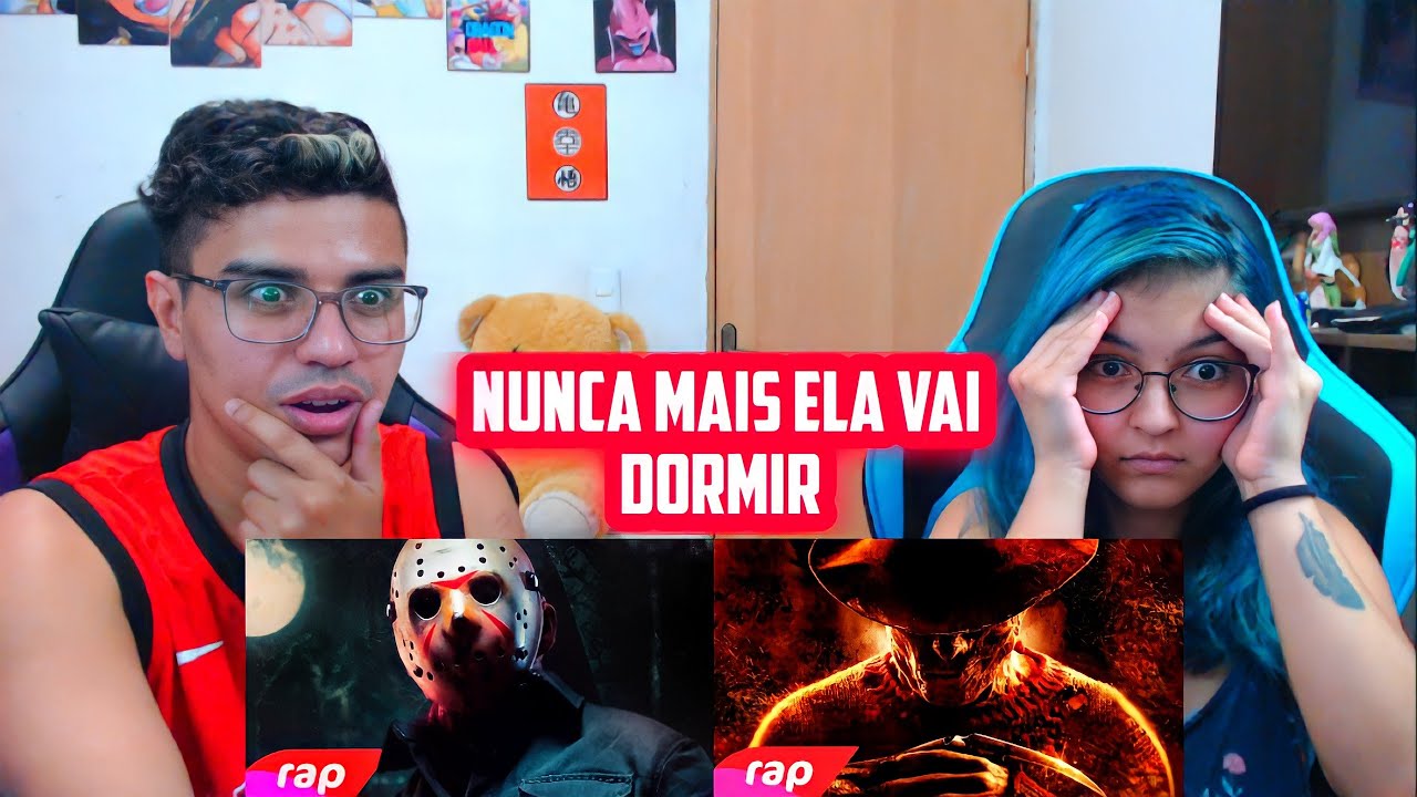 REAGIMOS AO Rap do Jason - A NOITE DE CAÇA COMEÇOU & Rap do Freddy Krueger - O SENHOR DOS PESADELOS