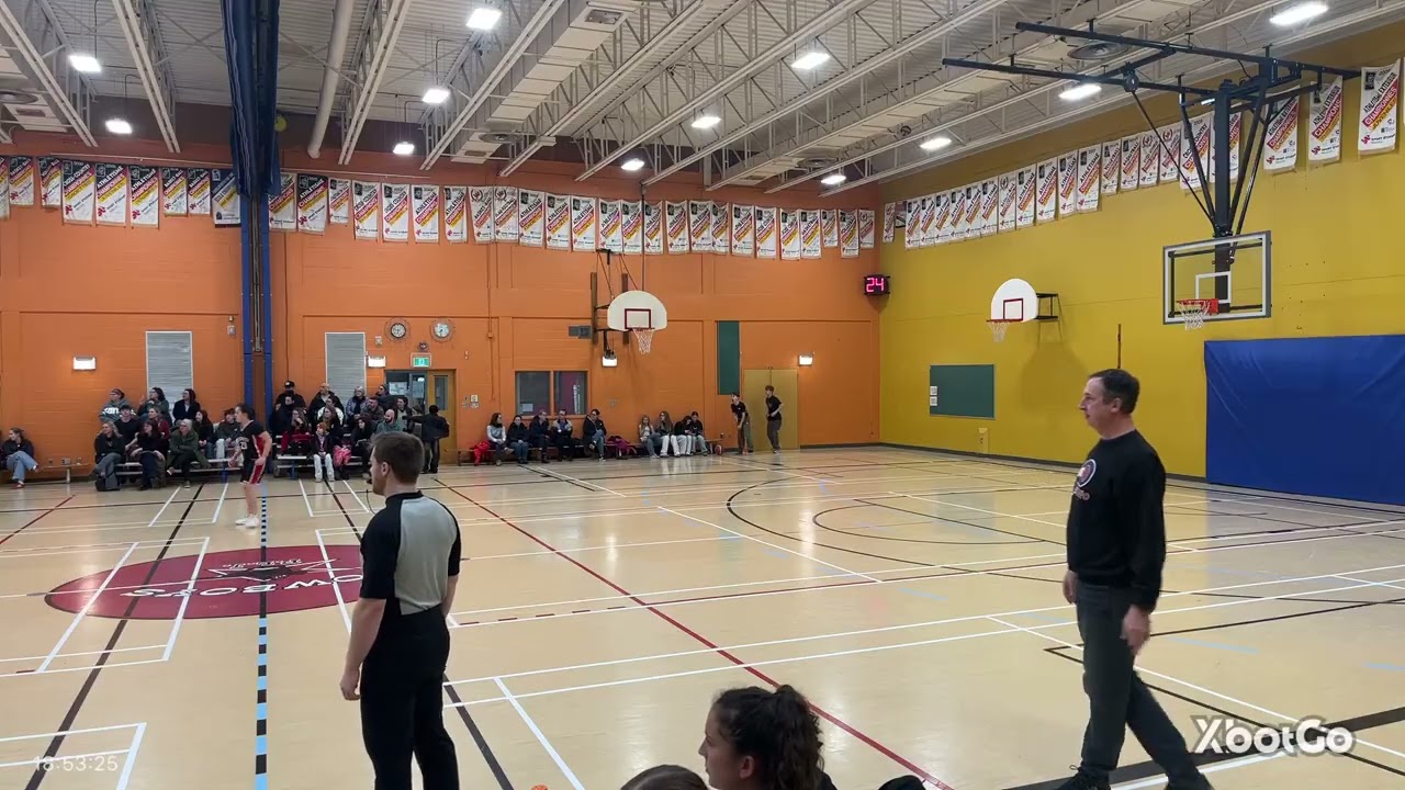Basket benjamin féminin match du 19 février contre du Rocher 2e demi