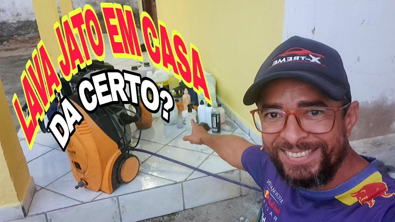 NOVO ESPAÇO DO LAVA JATO DE QUINTAL-LAVA JATO EM CASA