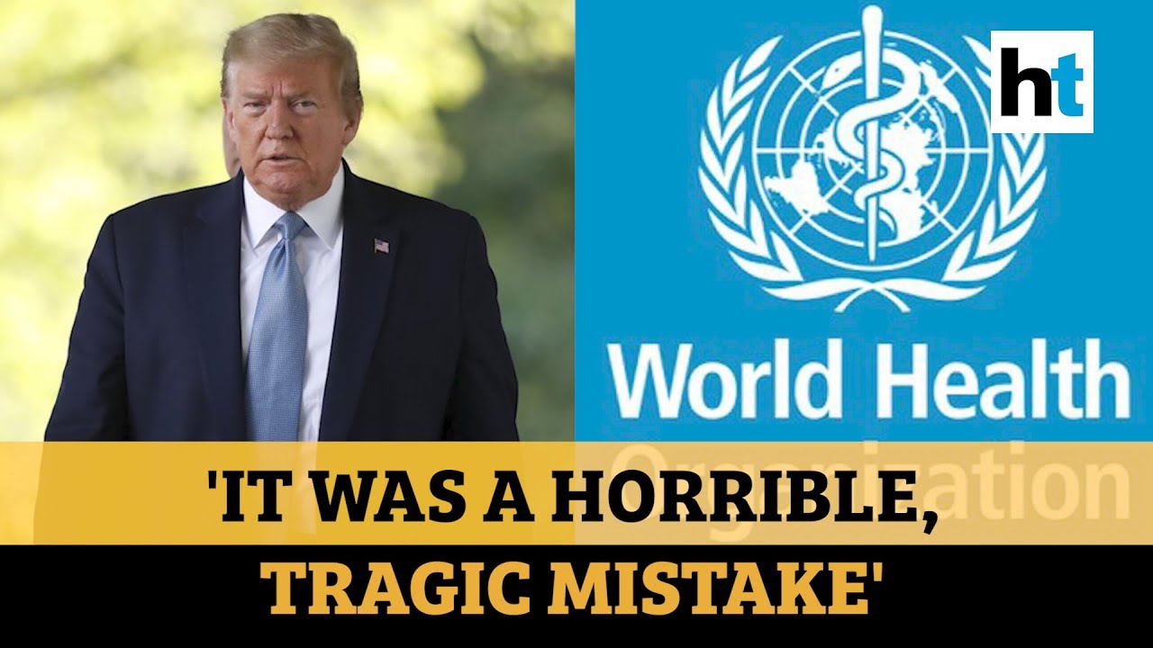 ‘If WHO knew the gravity of…’: US President Donald Trump doubles down on allegations