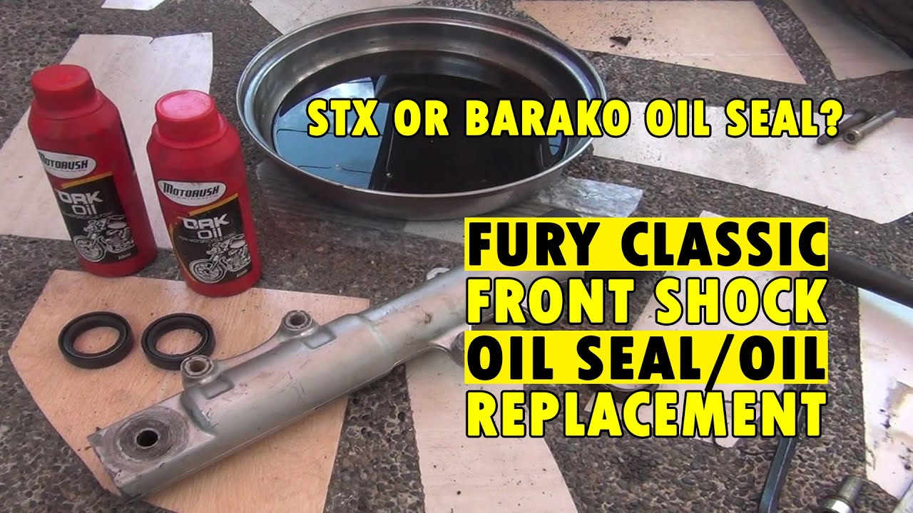 Front Shock Oil and Oil Seal Replacement on Fury 125 Classic