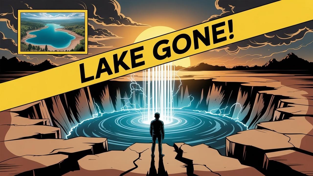 The Day the Water Disappeared: A Lake's Mysterious Vanishing Act
