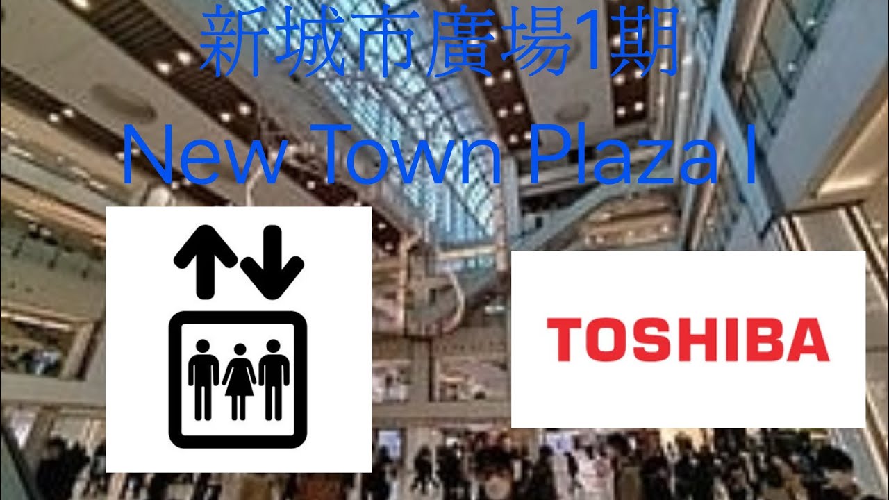 沙田新城市廣場1期TOSHIBA升降機