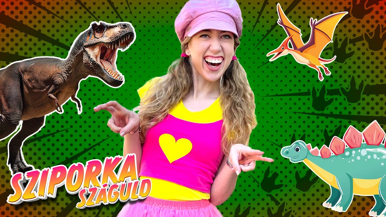 DINÓ KALAND SZIPORKÁVAL | Mit tanít a T–Rex Mama? (Montessori)
