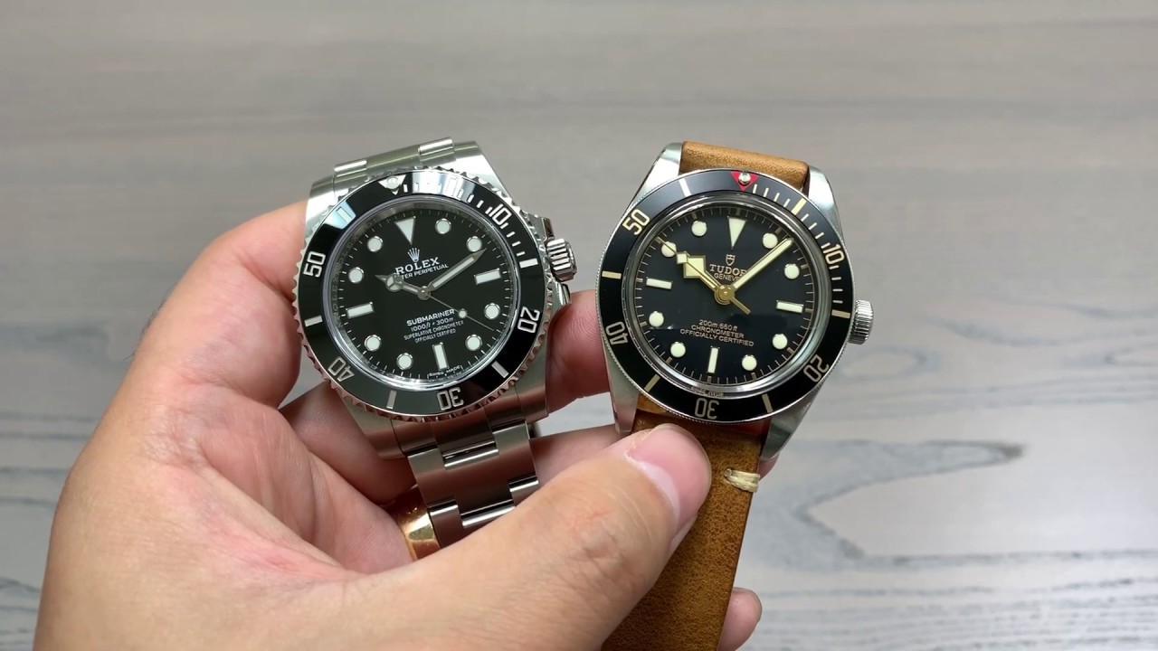 勞力士水鬼 vs 帝舵碧灣58 Submariner vs Black Bay Fifty Eight