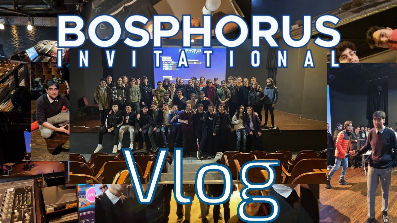 Bosphorus Invitational Vlog (First turkish osu! LAN tournament)