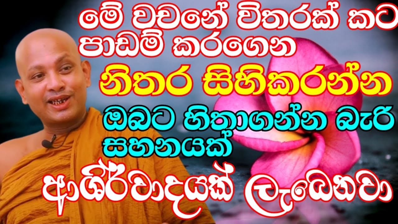 මැරුණත් බය නෑ මේ වචනය පාඩම් තියෙනවා නම් | ven.boralle kovida thero | bana| bana katha | budun dakimu