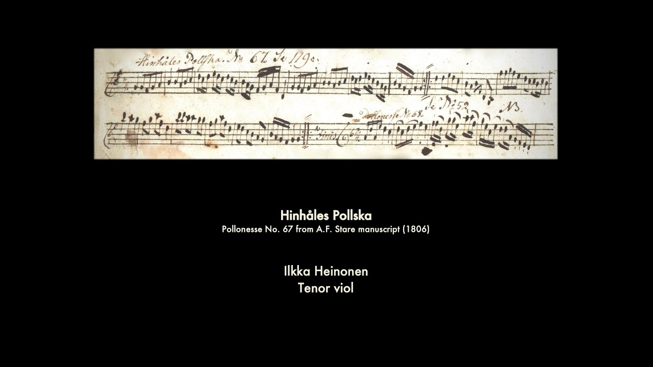 Ilkka Heinonen: Hinhåles Pollska (A.F. Stare Manuscript 1806)