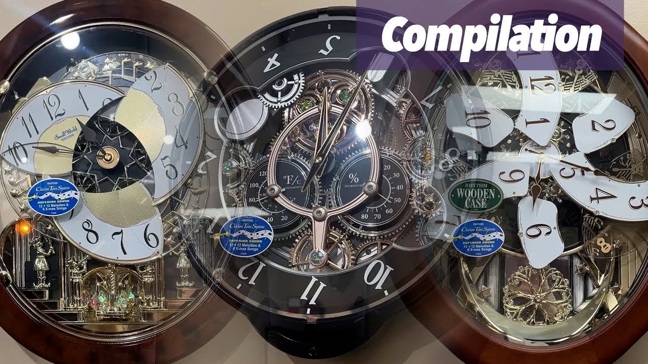 11 Minutes of Musical Clocks at The Clock Peddler | Compilation: Volume 19 (からくり時計の編纂)