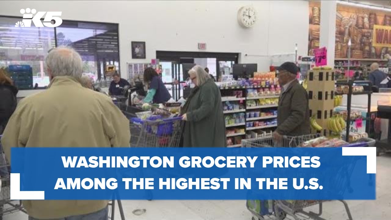 Grocery prices in Washington among the highest in the country
