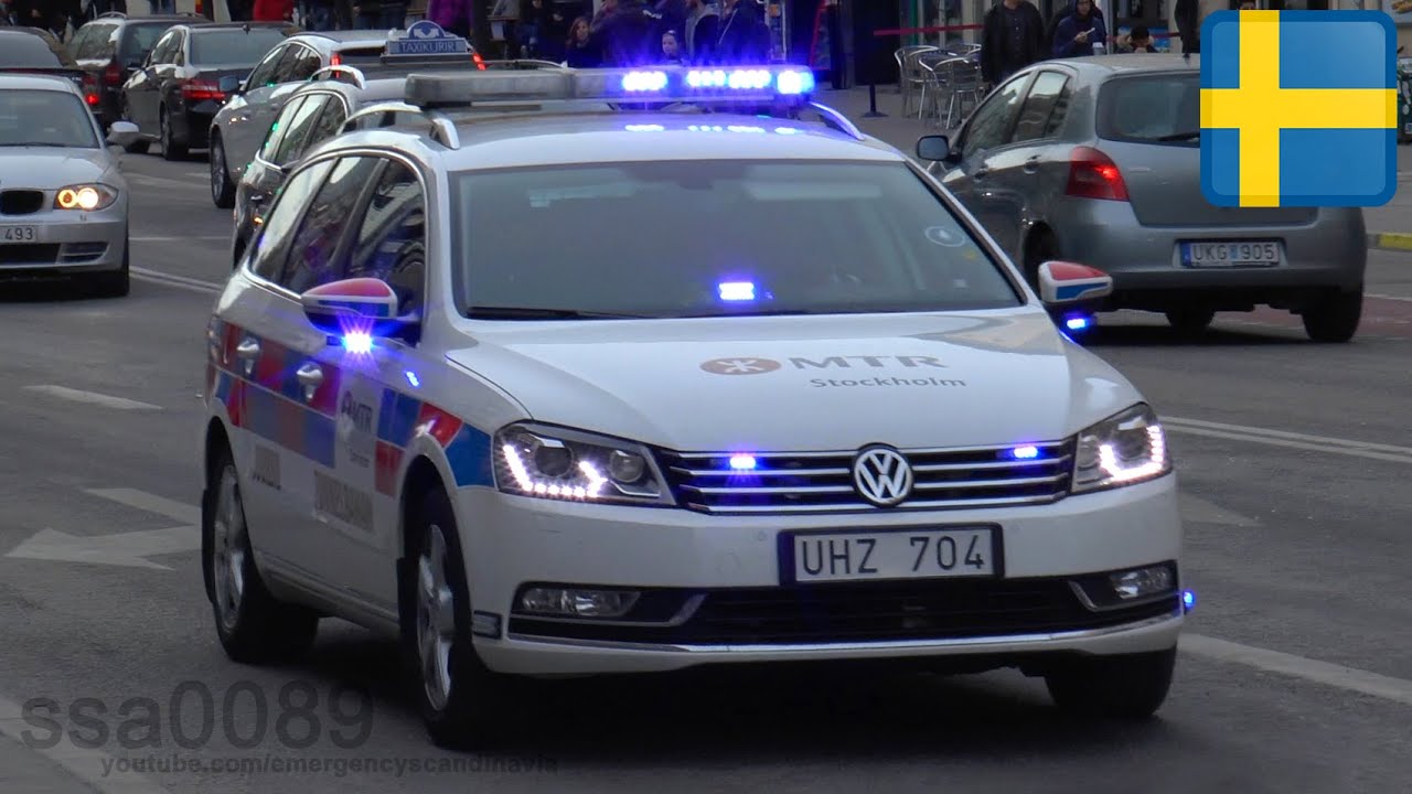 Sprinter Police van + MTR Passat Stockholm [SE | 4.2014]