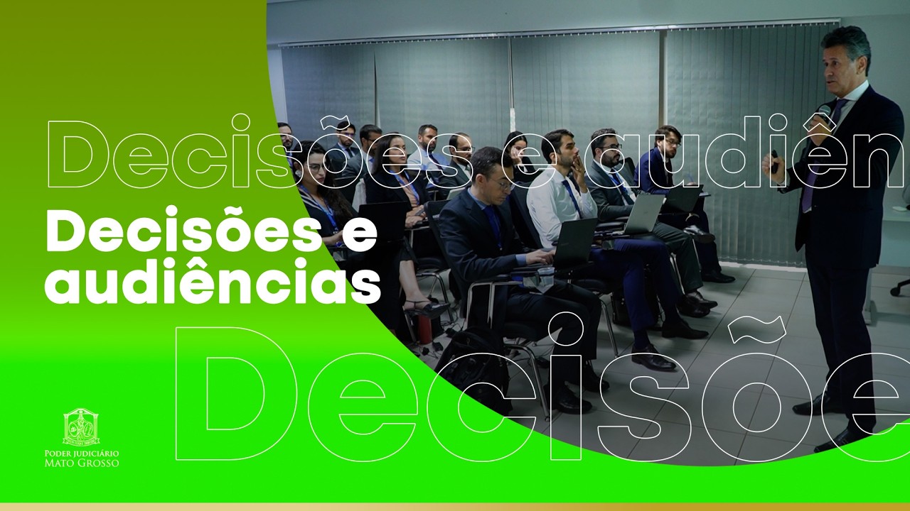 Novos juízes do TJMT aprofundam técnica de decisões e audiências no Cofi 2026