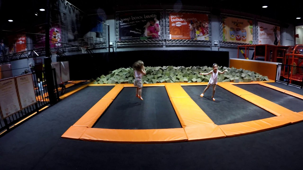 Dana, Ghada, Zeina & Amr @ Jump Box Dubai(1/2)