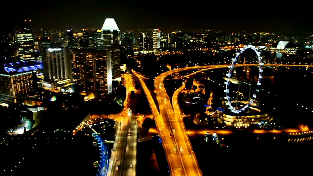 City Lights Chronicles: Mesmerizing Night City Timelapse