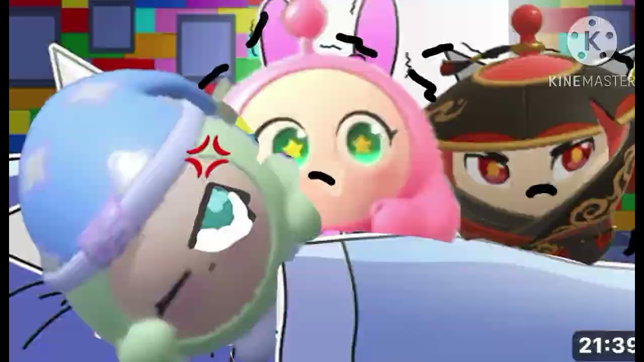 angry minty can’t sleep?! eggy party 3d animation