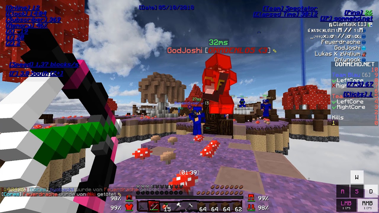 CoresFCW // GNLOS -vs- Gaxis // 2 Mal