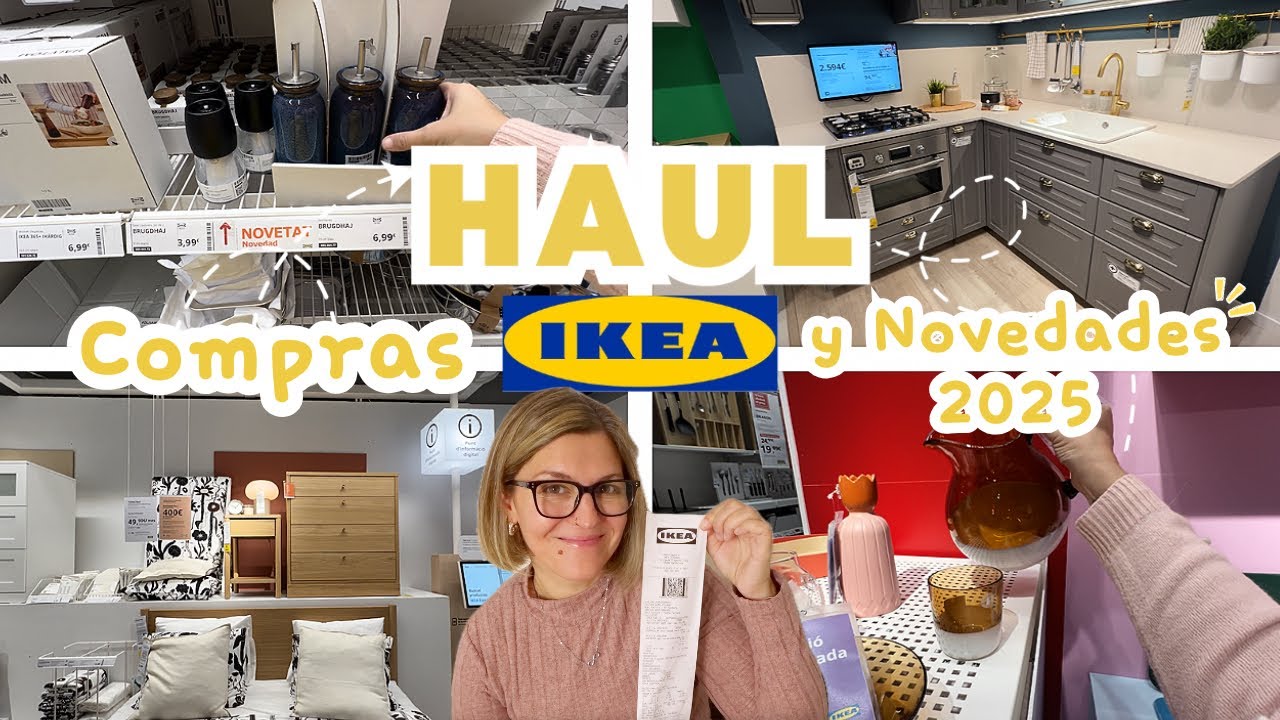 HAUL IKEA NOVEDADES 2025 + Compras y Tour Tienda