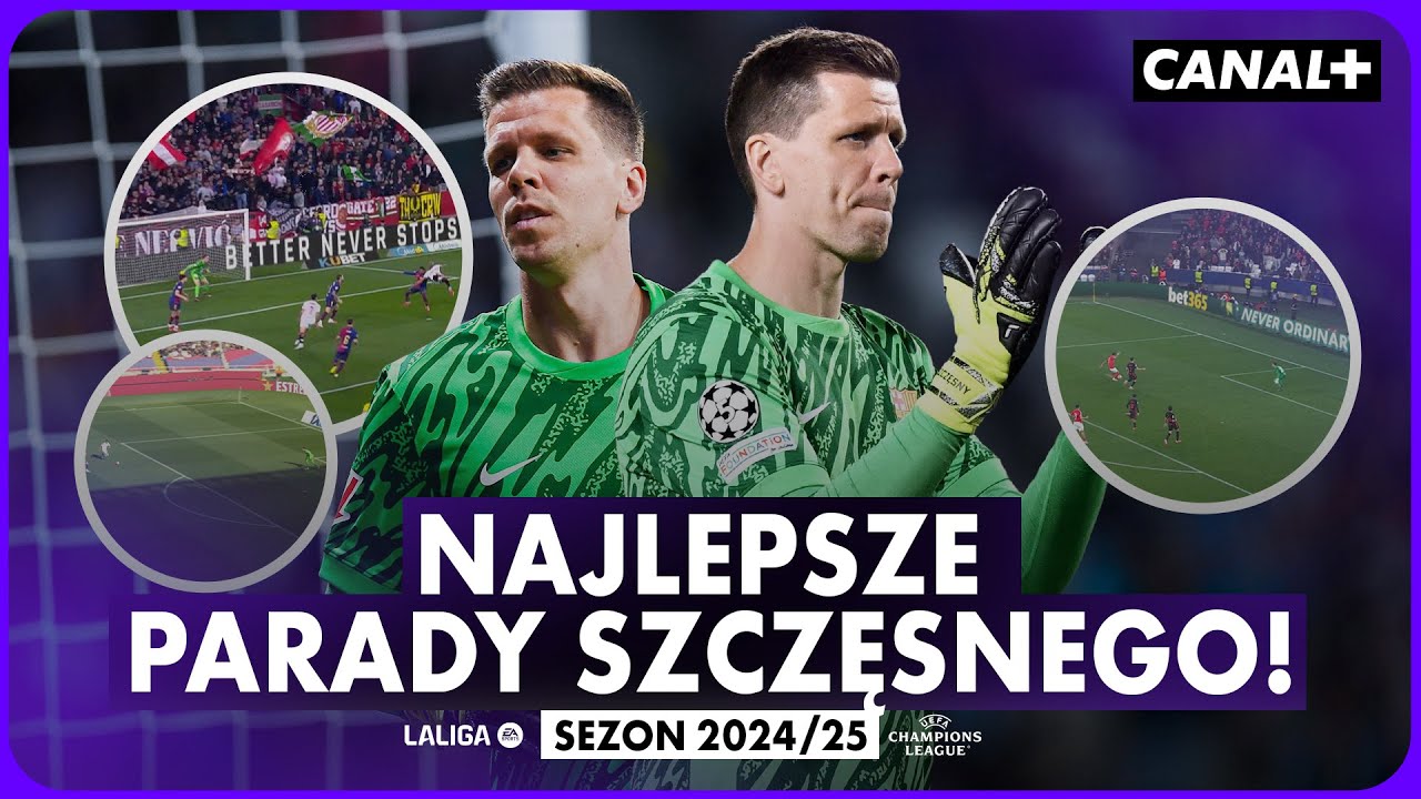 NAJLEPSZE INTERWENCJE WOJCIECHA SZCZĘSNEGO W BARCELONIE - SEZON 2024/2025!