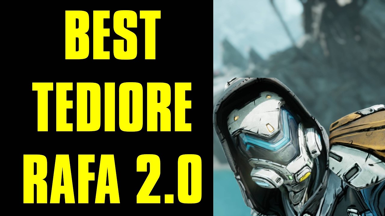 Best LVL 60 Tediore Rafa Build! BIG DAMAGE!