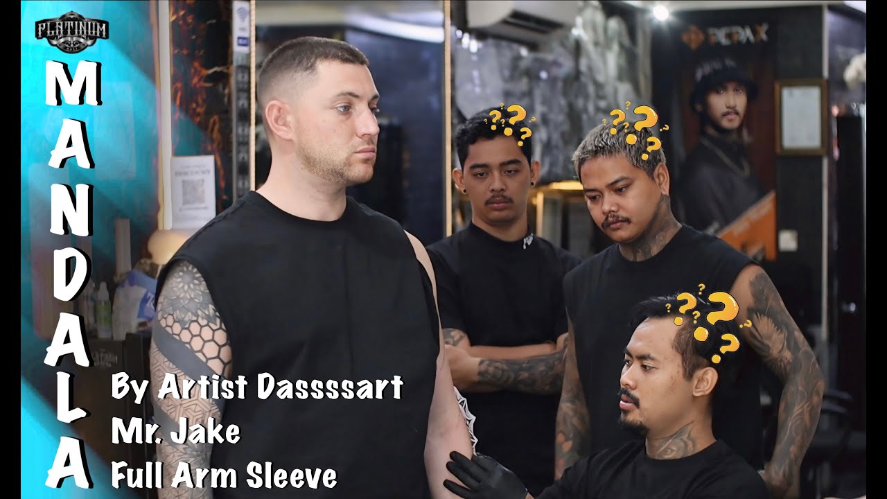 FIRST TIME OUR LEGEND MAKE TATTOO MANDALA STYLE😱‼️|| BY ARTIST DASSSSART