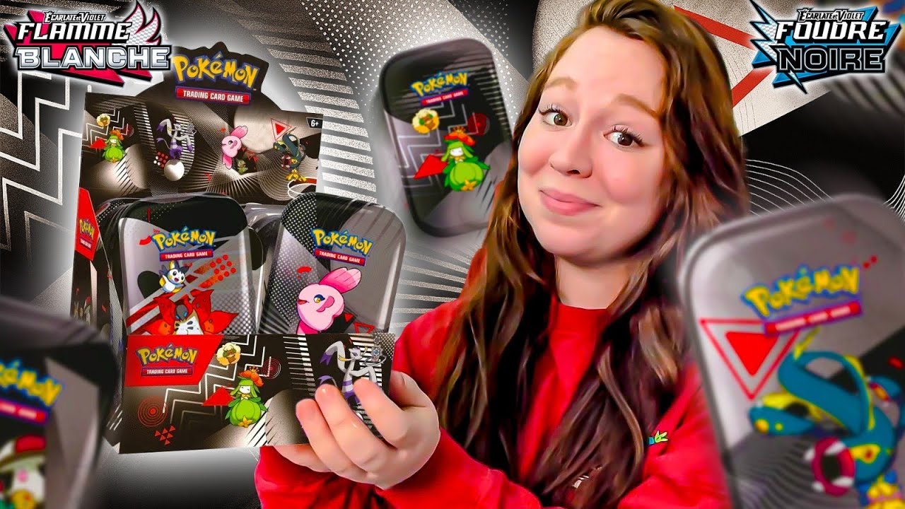 LES MINI TIN POKÉMON FOUDRE NOIRE & FLAMME BLANCHE SONT-ELLES CHANCEUSES ?