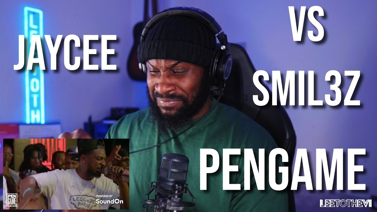 JAYCEE vs SMIL3Z | PenGame Rap Battle 2025 (Live Stream) [Reaction] | LeeToTheVI