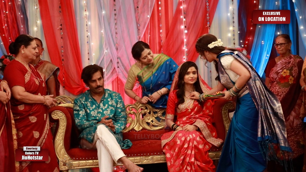 Udne Ki Aasha : Renuka gets Saili to apply the tilak on Juhi's mangalsutra,Today Episode On Location