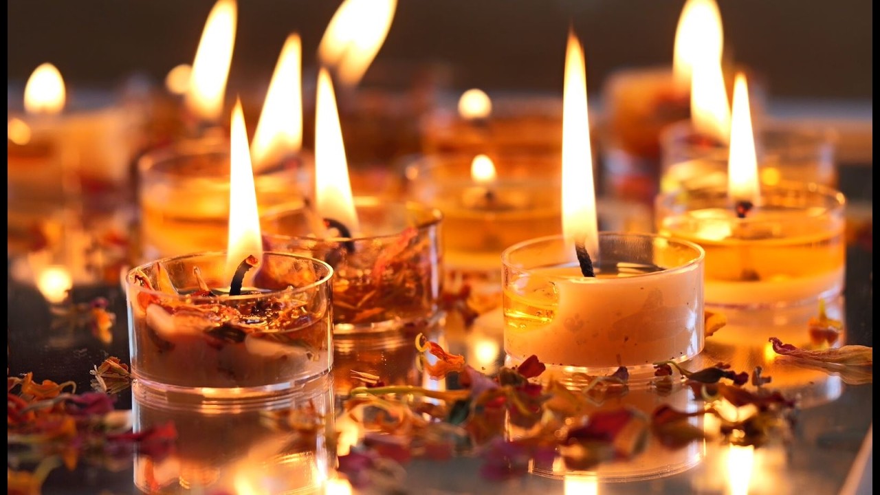 2 Hours Candlelight Meditation, Deep Calm, Focus, Inner Peace, Ambient Healing SoundUntitled design
