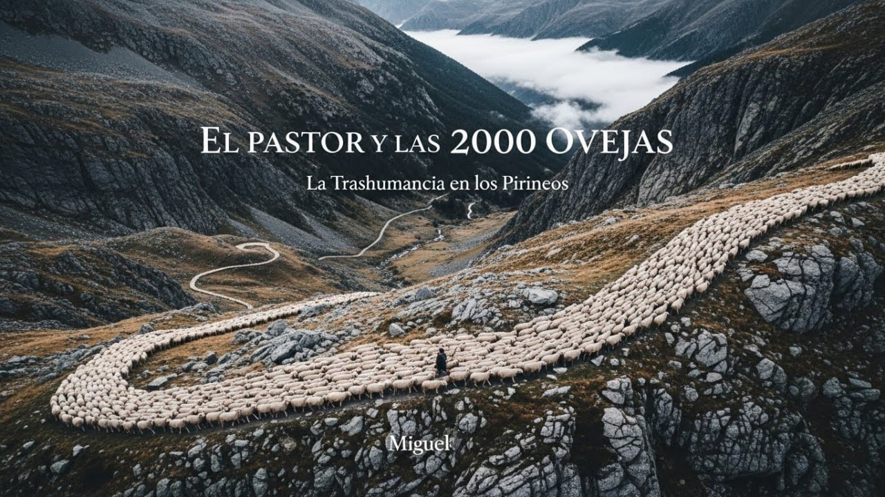 2000 Ovejas Despiertan en los Pirineos 🐑 El Oficio Que España Está Perdiendo