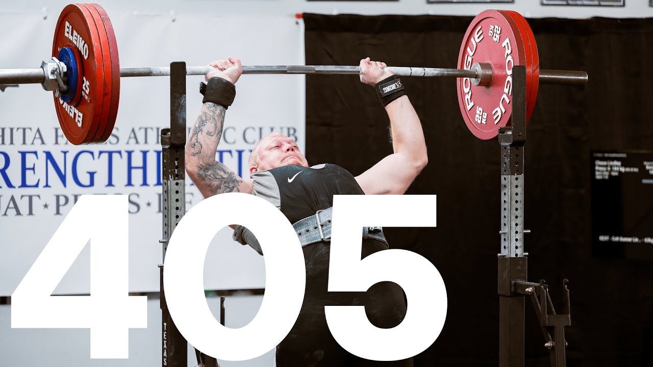 Chase Lindley Presses 405 lbs