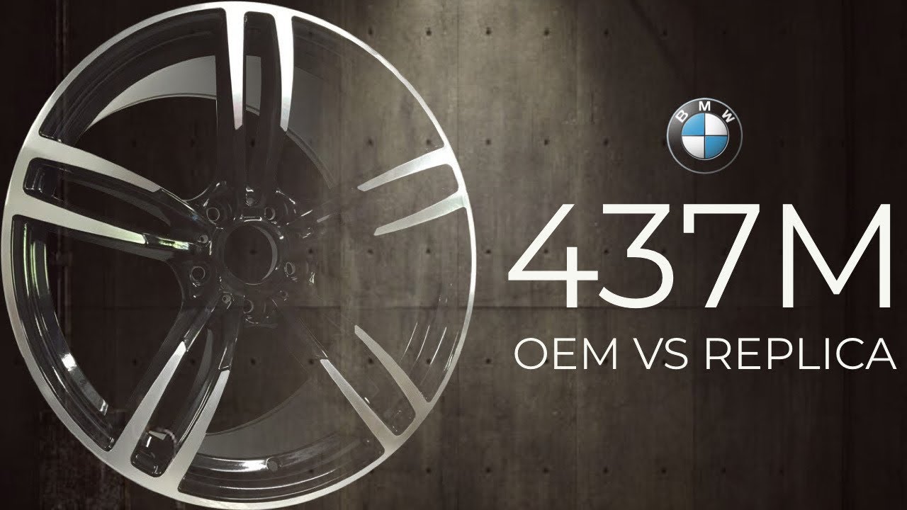 BMW 437M Wheels - Original vs Replica (Quick Overview)