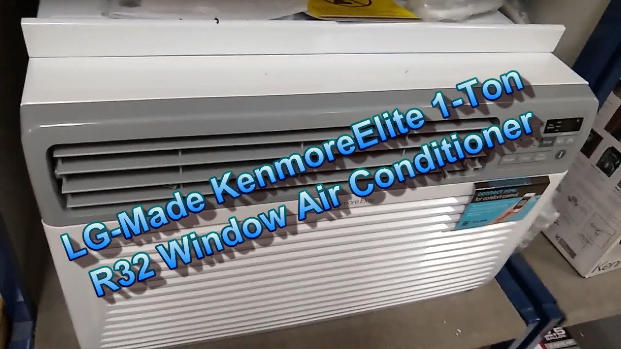 NEW Kenmore Elite LG 1-Ton R32 Window Air Conditioner