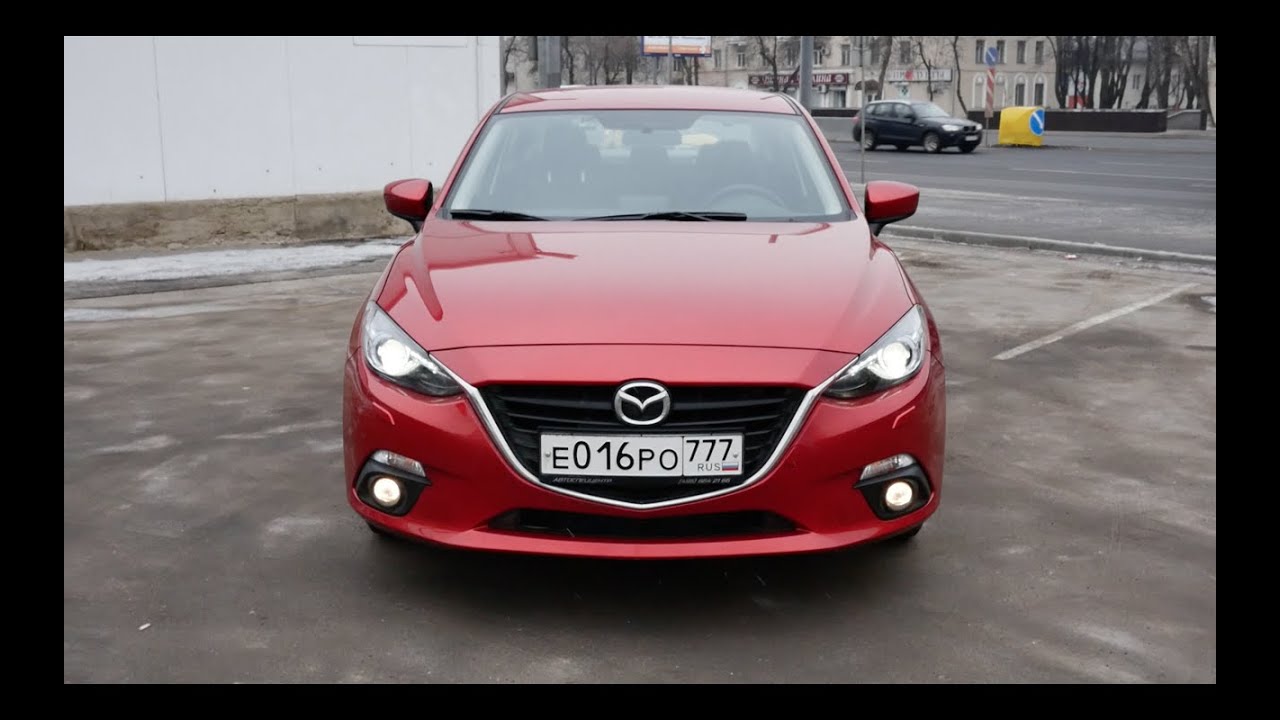 Тест драйв Mazda 3 2015 1.5 120 л.с. 6АКПП + замер разгона 0-100