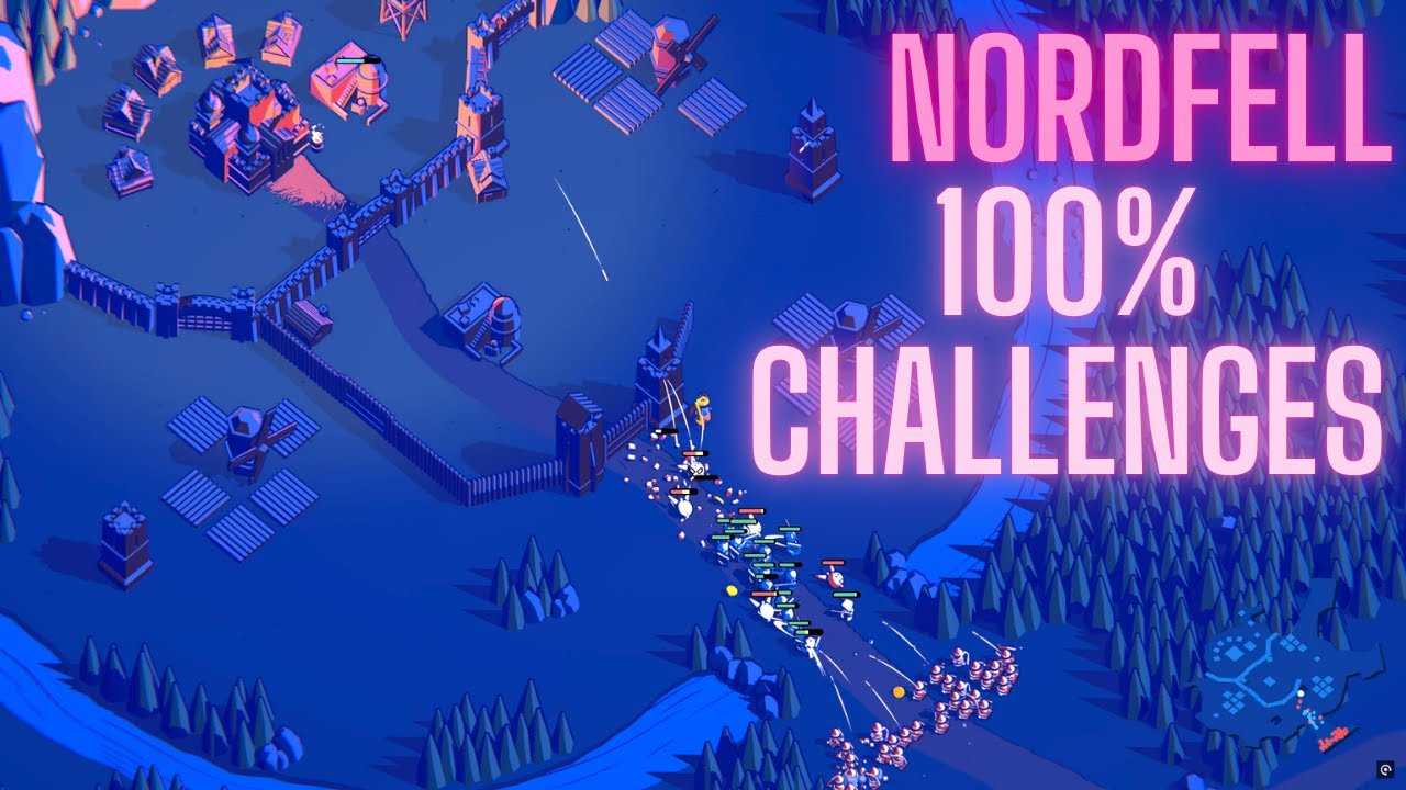 Nordfell 100% Challenges I Thronefall
