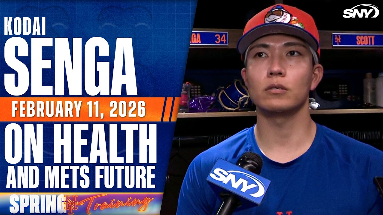 Mets pitcher Kodai Senga talks staying healthy and proving himself