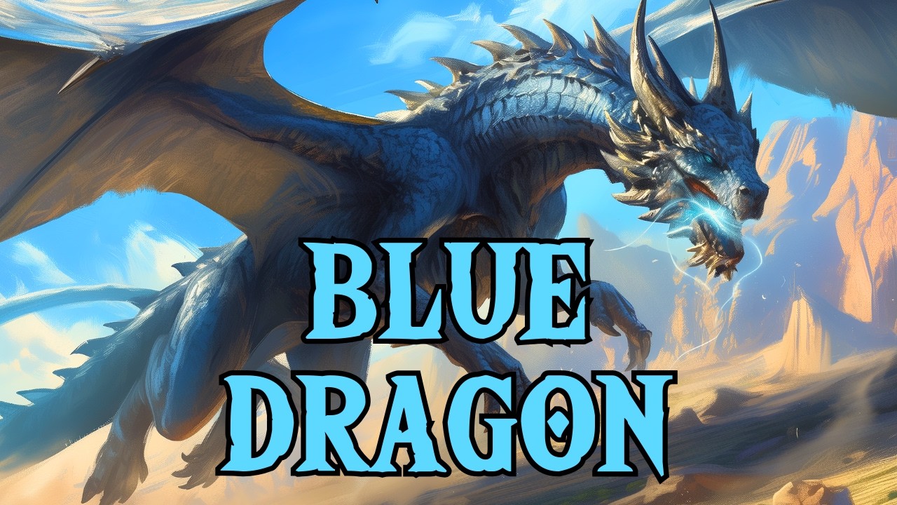 Blue Dragon D&D Metal Song - Lightning Storm | BardStrike