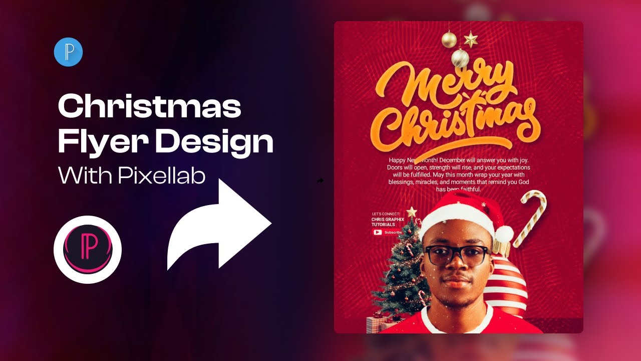 How to Create Your Own Christmas Flyer Design Like a PRO 🎄