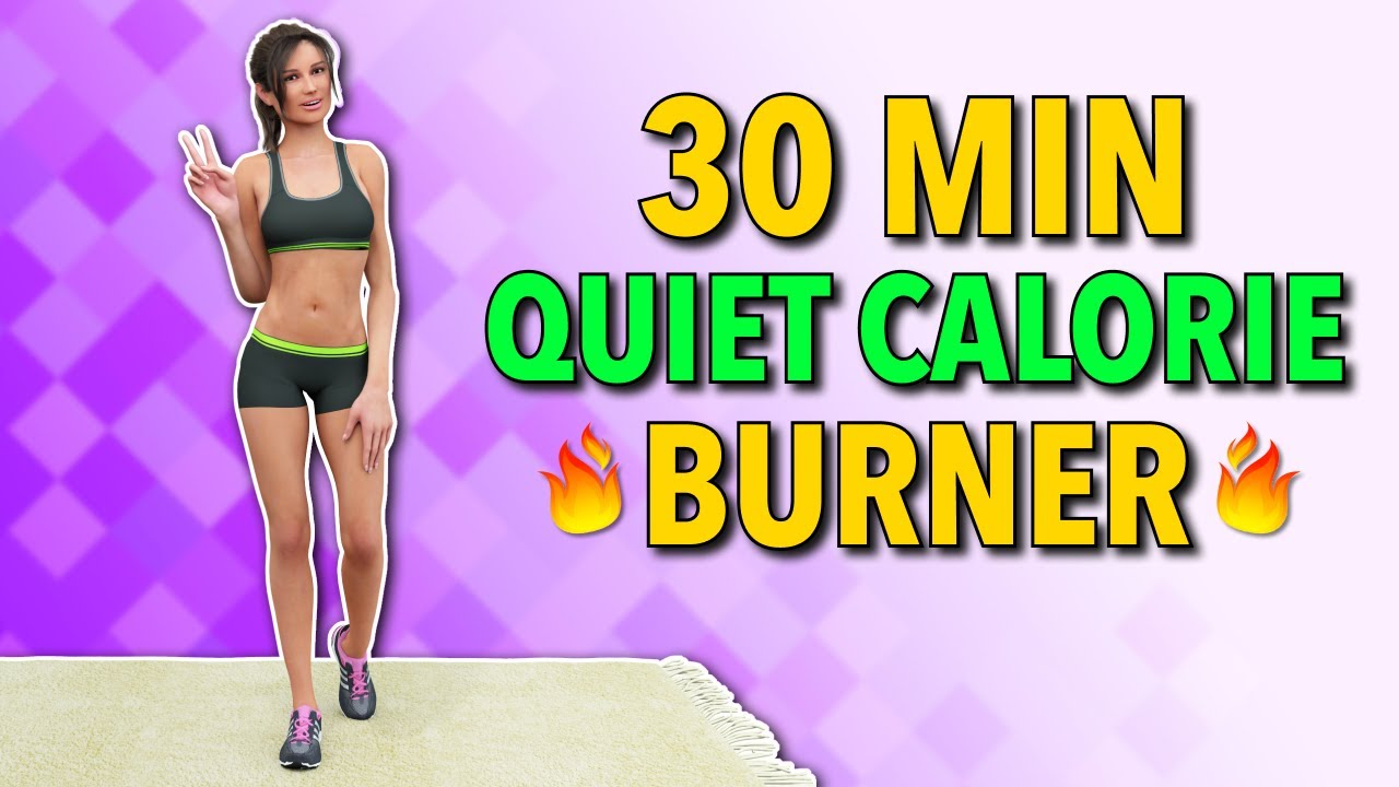 30-Min Quiet Calorie Burner: Low-Impact Weight Loss Exercise