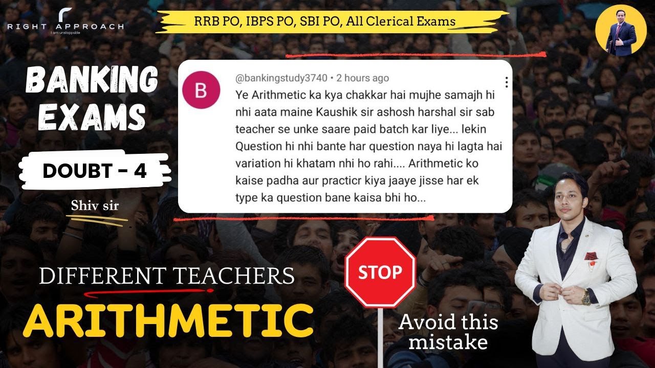 99.99% STUDENTS MISTAKE - Arithmetic Strategy | 2025 Bank Exams | RRB Po & Clerk | IBPS | SBI | RBI
