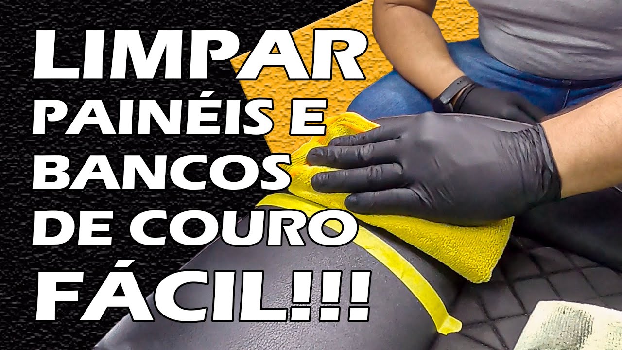 Saiba como limpar Painel e bancos de Couro de forma fácil!!