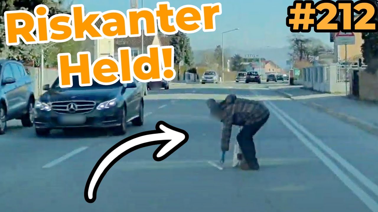Fußgänger UMGEMÖRSERT! Riskante Müllbeseitigung, Brake Check und Vollbremsungen | 