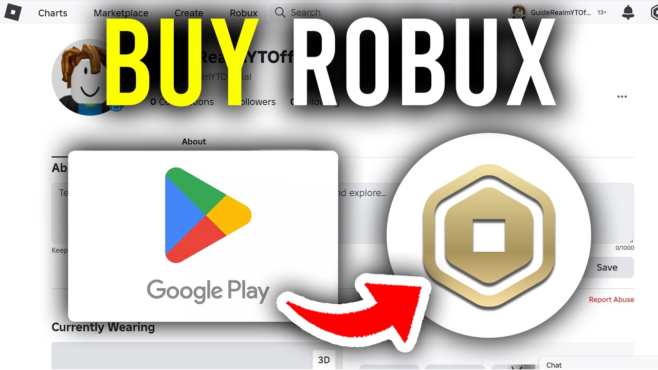 How To Buy Robux With Google Play Gift Card - Step By Step